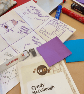 UI22 CX conference materials